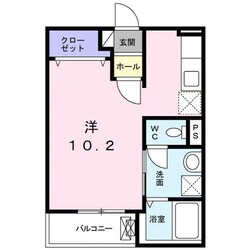 コンフォールの物件間取画像